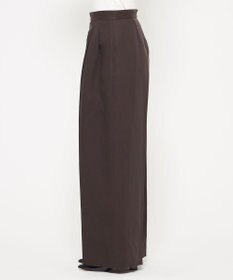 uncrave テンセルライトリネン ワイドパンツ