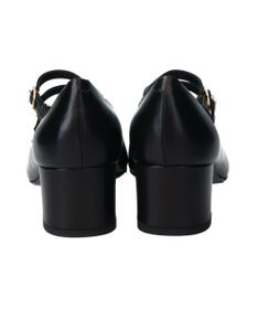 INTER-CHAUSSURES 【FABIO RUSCONI】スクエアトウトリプルストラップパンプス