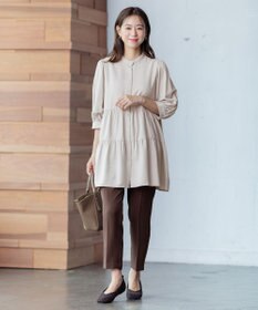 ANY 【ストレッチ/ウエストゴム】イージーケア美脚 パンツ