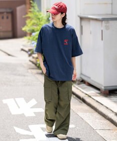 WEGO 【接触冷感/吸水速乾/ユニセックス着用ITEM/SMLサイズ展開】別注BENDAVISクールタッチワンポイントT（SS）