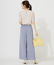 ANY SIS L 【接触冷感・吸水速乾・UVカット】サラキレイ ワイドパンツ