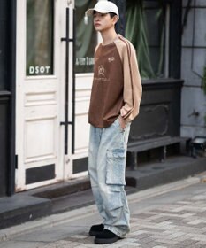 WEGO 【ユニセックス着用ITEM】フェイクスウェードゲームプルオーバー