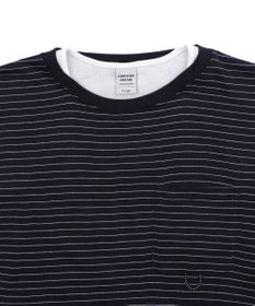 WEGO マイクロボーダーワッフルフェイクT