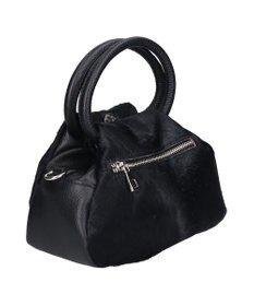 INTER-CHAUSSURES 【ANDREA CARDONE】異素材コンビハンドバッグ