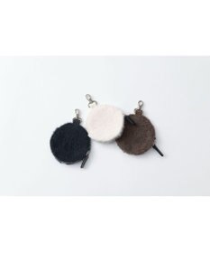 TRICOTE MINKY CIRCLE POUCH／ミンキーサークルポーチ
