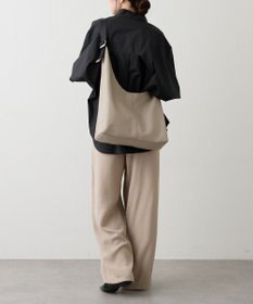 russet レザーホーボーバッグ L(CE-1654)