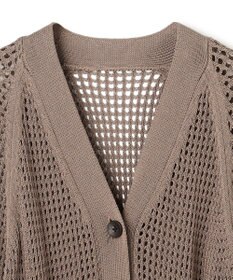 uncrave メッシュニット カーディガン