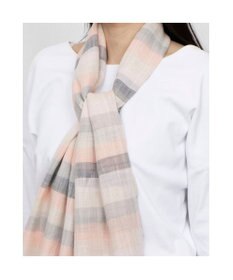 UNBILLION カシュネ cache nez / 綿混ボーダーストール