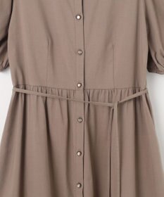 Feroux 刺繍入りシャツ ワンピース