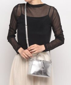 LANVIN en Bleu キューブ バニティバッグ