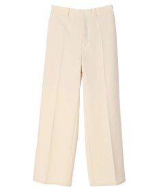 earth music&ecology Ｔ／Ｒストレートパンツ（Ｉｖｏｒｙ）