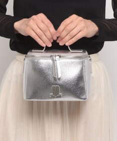 LANVIN en Bleu キューブ バニティバッグ