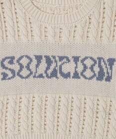 WEGO ロゴケーブルメッシュベスト