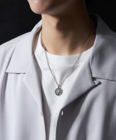 WEGO Mアンティークモチーフネックレス