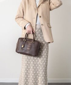 INTER-CHAUSSURES 【CHRISTIAN VILLA】ベーシックレザーハンドバッグ