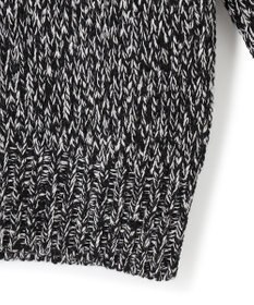 JOSEPH HOMME メリノコントラスト　ローゲージニット　