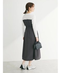 Green Parks ドロストドッキングワンピース