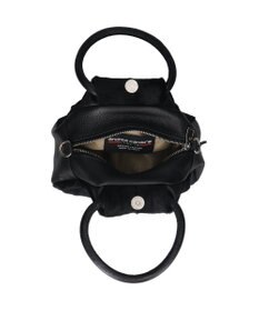 INTER-CHAUSSURES 【ANDREA CARDONE】異素材コンビハンドバッグ