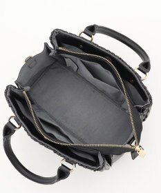 LA BAGAGERIE ランダムプリーツ2WAYハンドバッグ