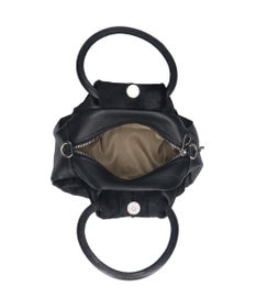 INTER-CHAUSSURES 【ANDREA CARDONE】異素材コンビハンドバッグ