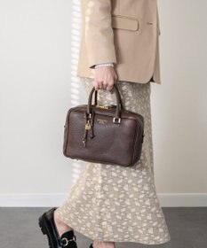 INTER-CHAUSSURES 【CHRISTIAN VILLA】ベーシックレザーハンドバッグ