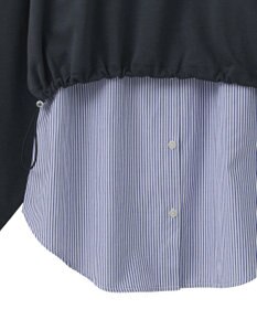 CRAFT STANDARD BOUTIQUE ポンチ＋布帛セットチュニック