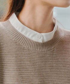 Tiaclasse L 【新色追加・2way・洗える】シャツドッキングニットベスト