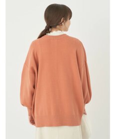 earth music&ecology やわらかタッチミドル丈カーディガン