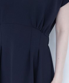 Tiaclasse 【洗える】ハイストレッチジョーゼットワンピース