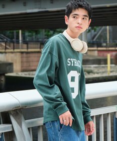 WEGO 【ユニセックス着用ITEM】ナンバリングフットボールBIG　T（LS）