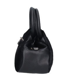 INTER-CHAUSSURES 【ANDREA CARDONE】異素材コンビハンドバッグ