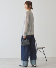 AMERICAN HOLIC モヘアタッチルーズ編みプルオーバー