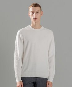 JOSEPH HOMME 【イージーケア】 ヴィスコースリンクス　クルーネックニット