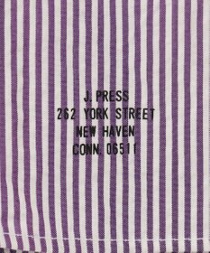 J.PRESS MEN 【クールマックス】サッカーストライプ／マイクロギンガムチェック シャツ/B.D