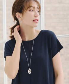 Tiaclasse 【新色追加】フレンチスリーブニットチュニック
