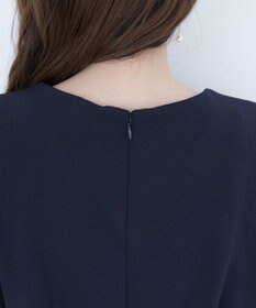 Tiaclasse 【洗える】ハイストレッチジョーゼットワンピース