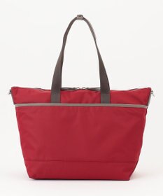 Y'SACCS ナイロン×リサイクルレザー　コンビマルチトート