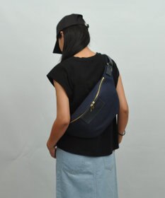 UNBILLION Otias 8号キャンバスシュリンクレザーウエストボディ