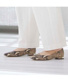 MODE ET JACOMO <MODE ET JACOMO>ローヒールスクエアトゥパンプス