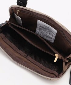 LA BAGAGERIE 【maison vert】 【撥水】撥水ナイロン多機能ポシェット