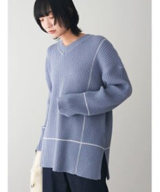 Green Parks ・Ｐｅｔｉｔ　Ｆｌｅｕｒ　Ｖネックラインニットチュニック