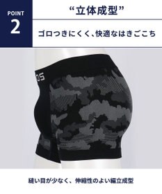 WACOAL MEN ボクサーパンツ 【EVERYDAY BOXER】 吸汗速乾 立体成型 前閉じ 下着 メンズ GT3491 /ブロス バイ ワコールメン