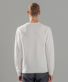 JOSEPH HOMME 【イージーケア】 ヴィスコースリンクス　クルーネックニット