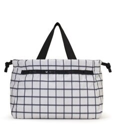 LeSportsac E/W CITY DRAWSTRING BAG??? /アップタウンモノチェック/ブラック