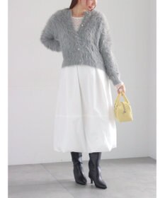 Te chichi ピーチタフタバルーンスカート