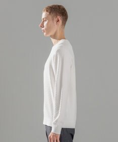 JOSEPH HOMME 【イージーケア】 ヴィスコースリンクス　クルーネックニット