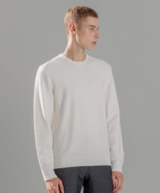 JOSEPH HOMME 【イージーケア】 ヴィスコースリンクス　クルーネックニット