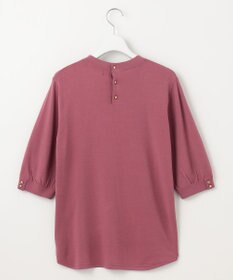 J.PRESS LADIES L 【洗える】レーヨンエリートストレッチ ギャザースリーブ ニット