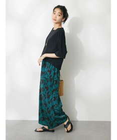 CRAFT STANDARD BOUTIQUE 【ＵＶカット】布帛切り替えプルオーバー