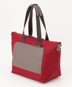 Y'SACCS ナイロン×リサイクルレザー　コンビマルチトート